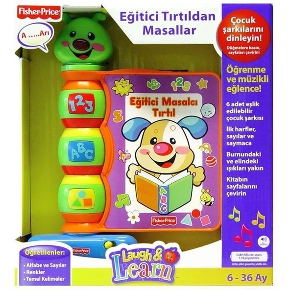 Fisher-Price Eğitici Masalcı Tırtıl (Türkçe) ürün görseli 1
