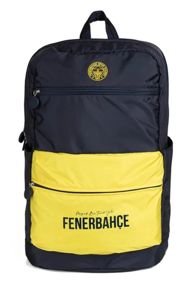 Fenerbahçe Lisanslı Trend Sarı Cepli Paraşüt Çanta ürün görseli 1