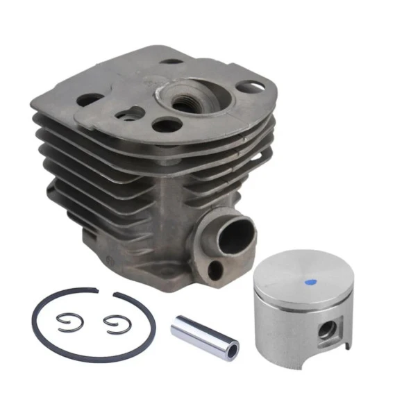 Kmtmak Husqvarna 55 Motorlu Testere Silindir Piston Set- Nikasil Kaplama 46mm(ALP PİSTONLU) Kesim Motoru Gömlek Piston ürün görseli 1