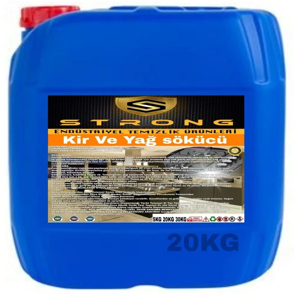 STRONG KİR VE YAĞ SÖKÜCÜ 20KG ürün görseli 1