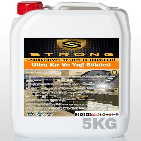 STRONG KİR VE YAĞ ÇÖZÜCÜ ULTRA 5KG ürün görseli 1