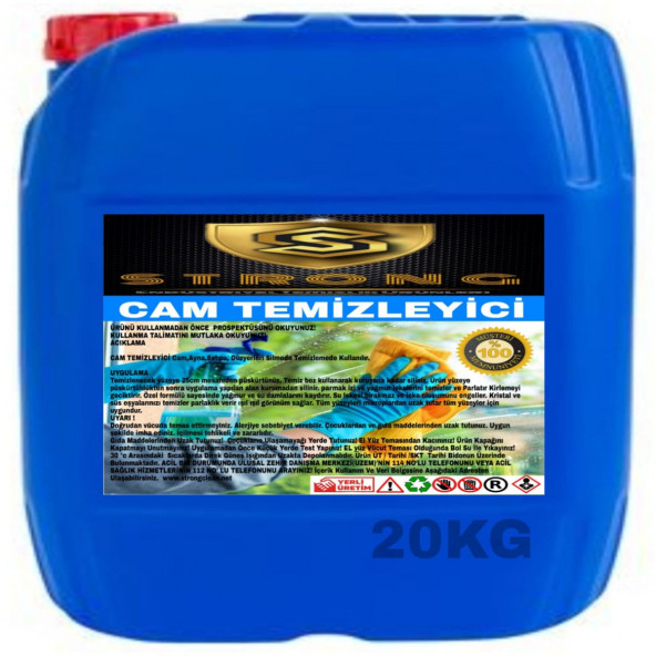 STRONG CAM TEMİZLEYİCİ 20KG ürün görseli 1