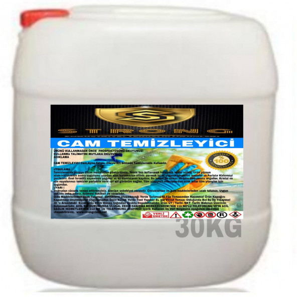 STRONG CAM TEMİZLEYİCİ 30KG ürün görseli 1