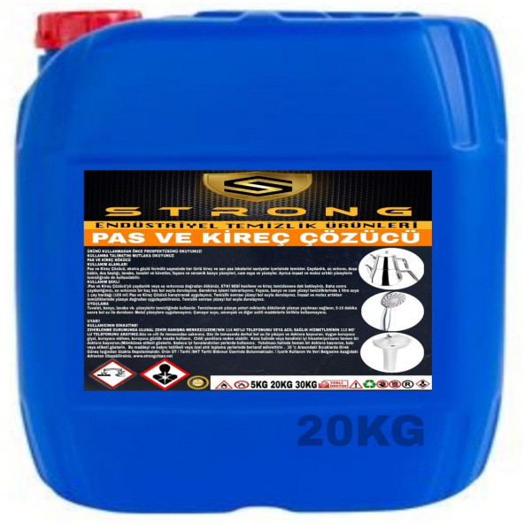 STRONG PAS KİREÇ ÇÖZÜCÜ 20KG ürün görseli 1