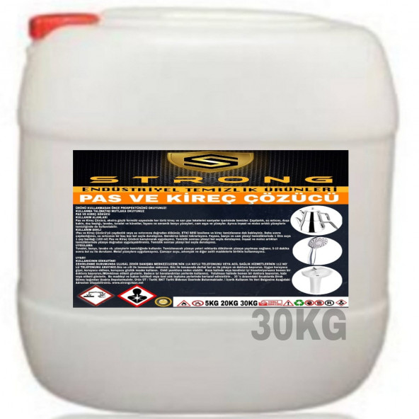 STRONG PAS KİREÇ ÇÖZÜCÜ 30KG ürün görseli 1