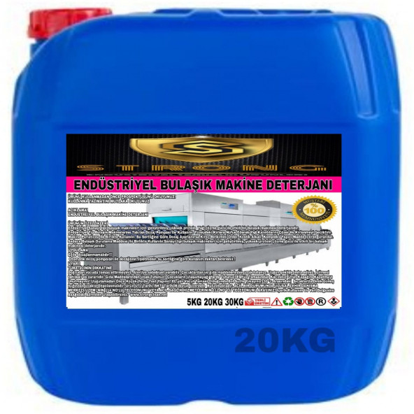 STRONG BULAŞIK MAKİNE DETERJANI 20KG ürün görseli 1
