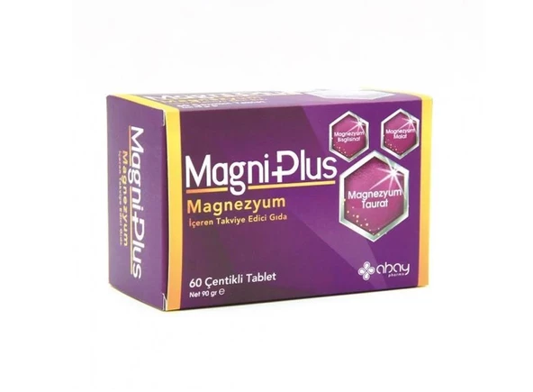 Magni Plus Magnezyum 60 Tablet ürün görseli 1