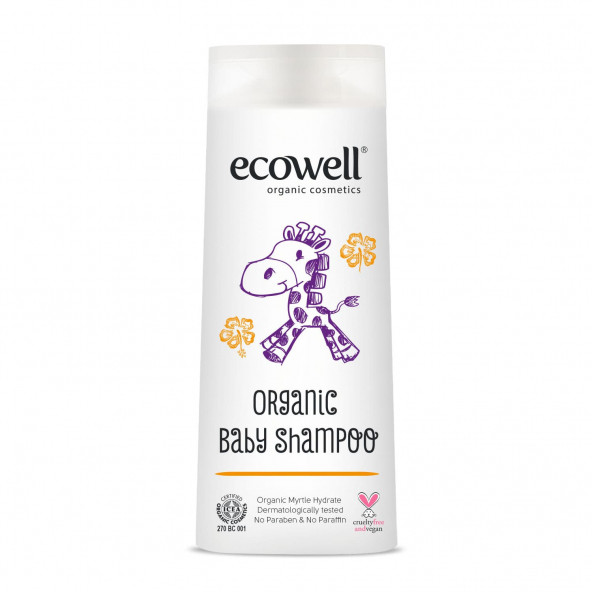 Ecowell Organik Bebe Şampuanı 300 Ml ürün görseli 1