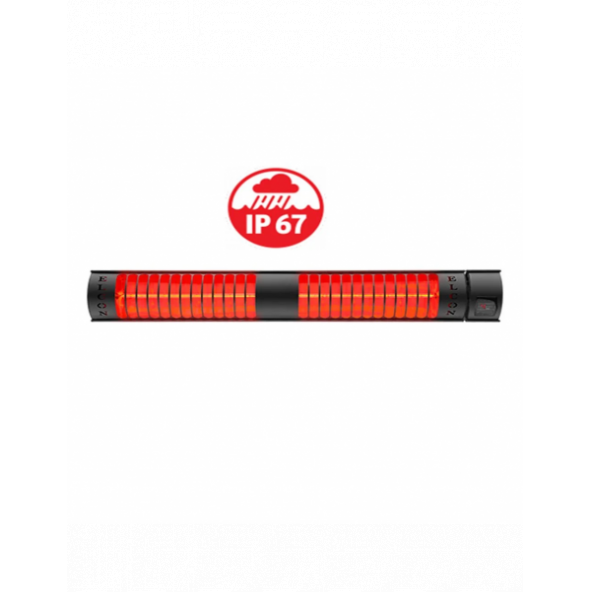 Elcon Rch-4000/8 İnfrared Isıtıcı Su Geçirmez Ip67 Sertifikalı ürün görseli 1