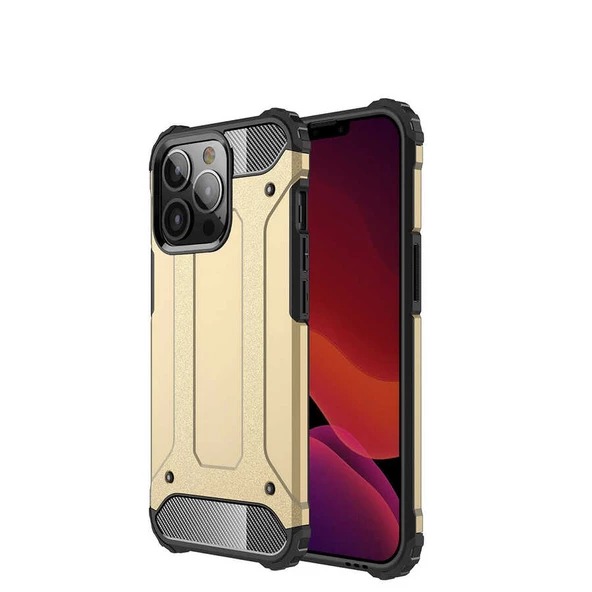 Apple iPhone 13 Pro Max Kılıf Zore Crash Zırh Silikon Kılıf ürün görseli 1
