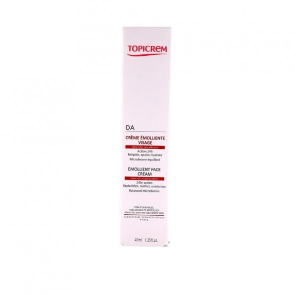 Da Emollient Face Cream Besleyici Yüz Bakım Kremi 40ml ürün görseli 1