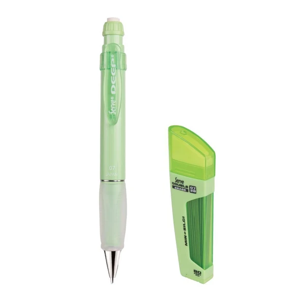 Serve Deep 0.7 mm Mekanik Kurşun Kalem Elma Yeşili - 0.7 mm Uç & Silgi ürün görseli 1