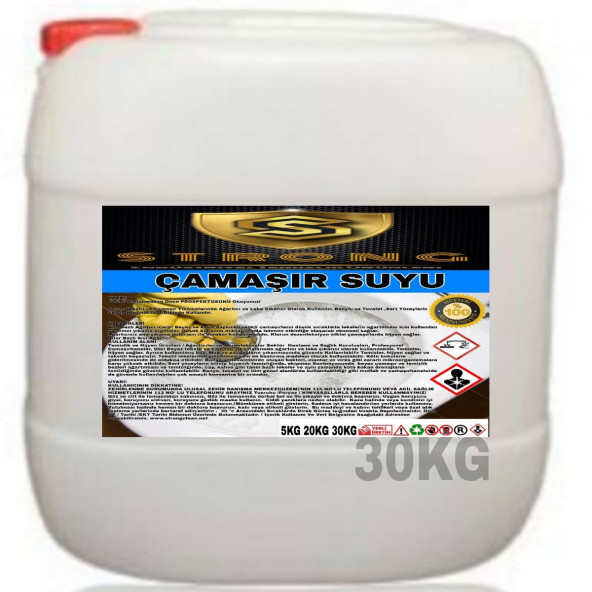 STRONG ÇAMAŞIR SUYU 30KG ürün görseli 1