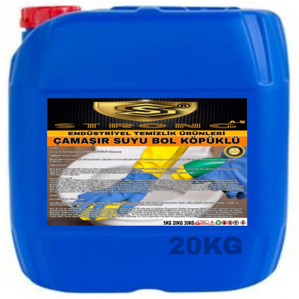 STRONG KÖPÜKLÜ ÇAMAŞIR SUYU 20KG ürün görseli 1