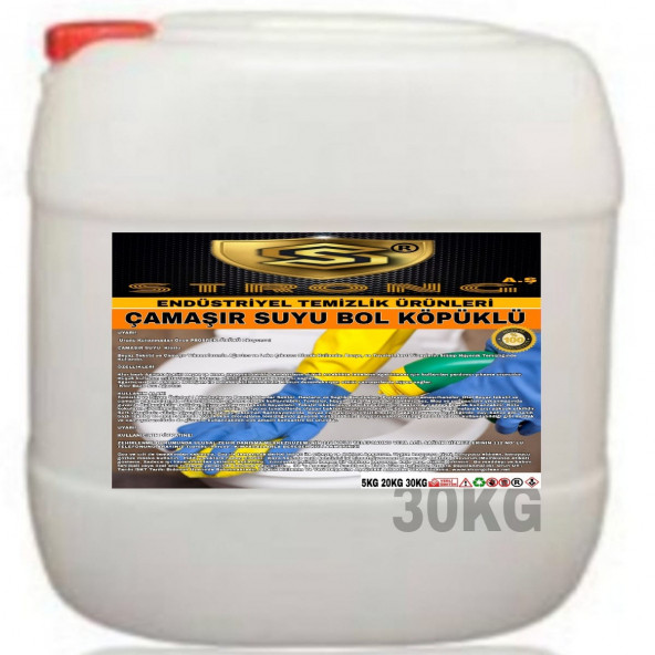 STRONG KÖPÜKLÜ ÇAMAŞIR SUYU 30KG ürün görseli 1