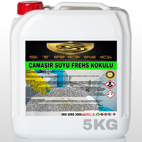 STRONG ÇAMAŞIR SUYU FRESH KOKULU 5KG ürün görseli 1