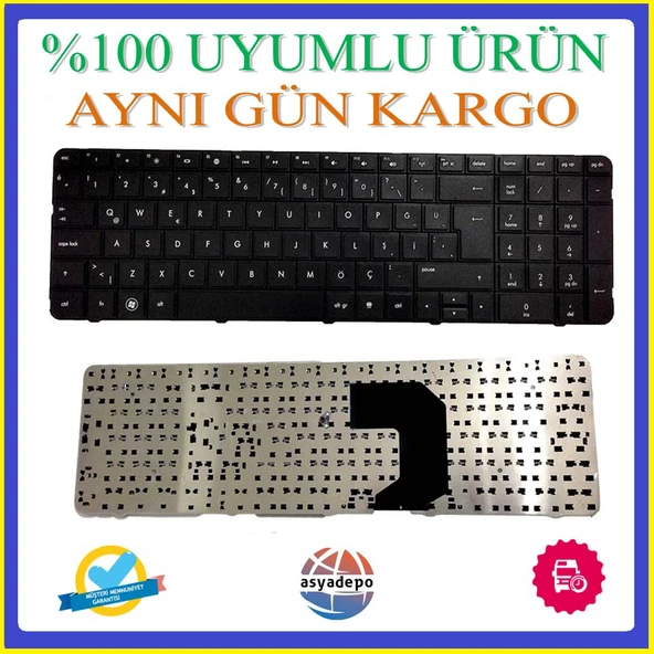 Hp 640208-001 Klavye Tuş Takımı Siyah TR - Resim 4