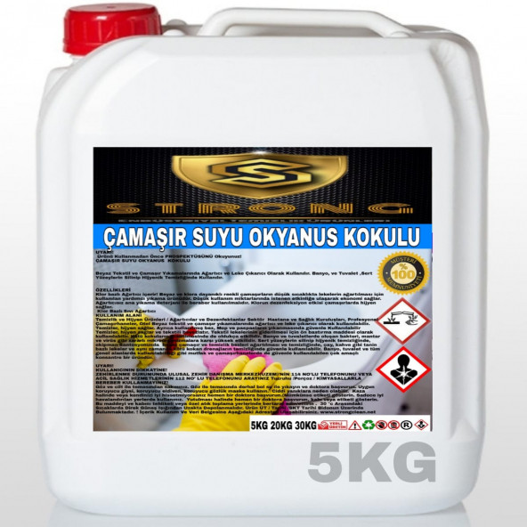 STRONG ÇAMAŞIR SUYU OKYANUS KOKULU 5KG ürün görseli 1