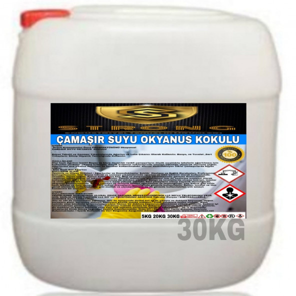 STRONG ÇAMAŞIR SUYU OKYANUS KOKULU 30KG ürün görseli 1