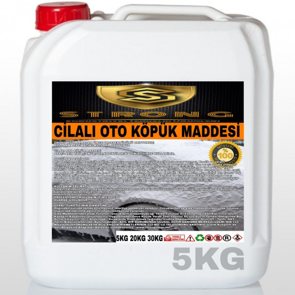 STRONG CİLALI OTO KÖPÜĞÜ 5KG ürün görseli 1
