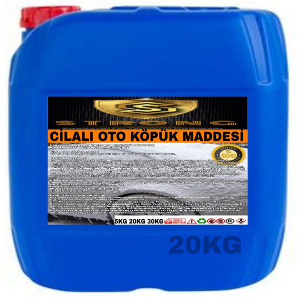 STRONG CİLALI OTO KÖPÜĞÜ 20KG ürün görseli 1