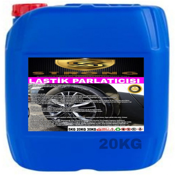 STRONG LASTİK PARLATICISI 20KG ürün görseli 1