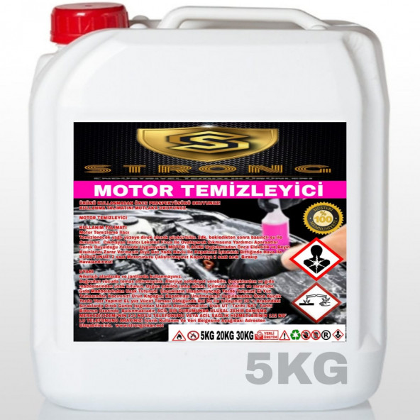 STRONG MOTOR TEMİZLEYİCİSİ 5KG ürün görseli 1