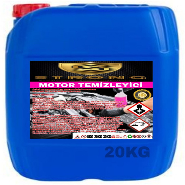 STRONG MOTOR TEMİZLEYİCİSİ 20KG ürün görseli 1