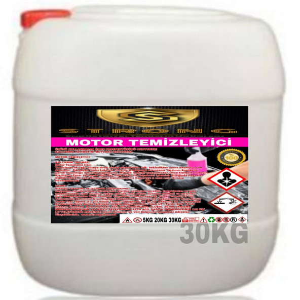 STRONG MOTOR TEMİZLEYİCİSİ 30KG ürün görseli 1