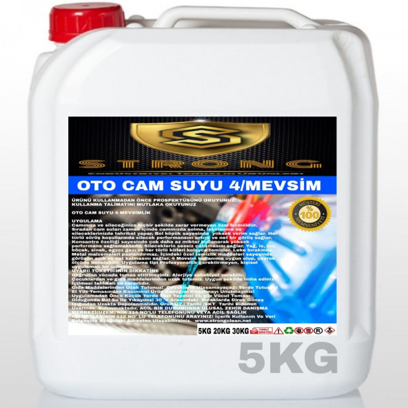 STRONG OTO CAM SUYU 5KG ürün görseli 1