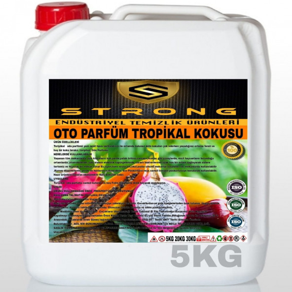 STRONG OTO PARFÜM TROPİKAL 5KG ürün görseli 1