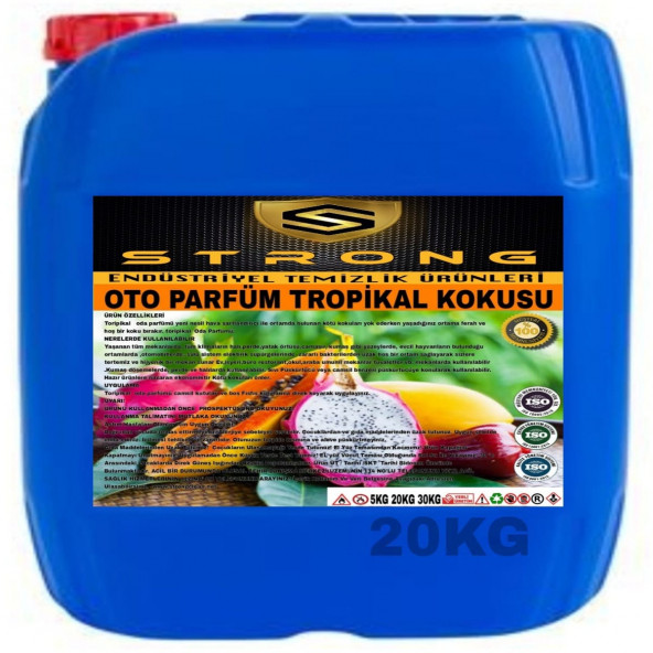 STRONG OTO PARFÜM TROPİKAL 20KG ürün görseli 1