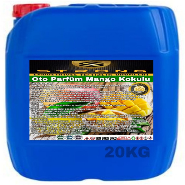 STRONG OTO PARFÜM MANGO 20KG ürün görseli 1