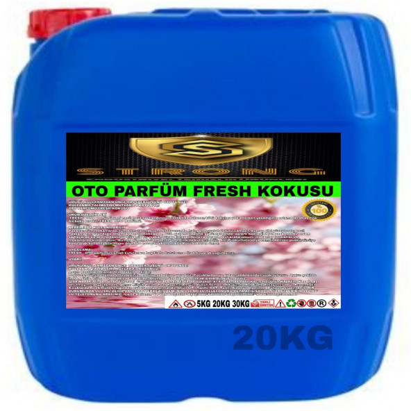 STRONG OTO PARFÜM FRESH 20KG ürün görseli 1