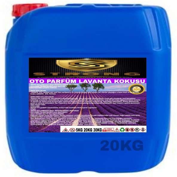 STRONG OTO PARFÜM LAVANTA 20KG ürün görseli 1
