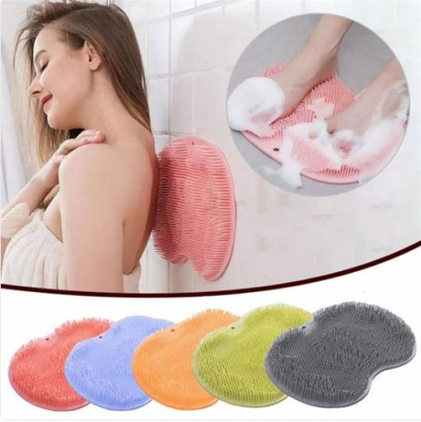 Çok Amaçlı Esnek Yumuşak Banyo El Ayak Vücut Plastik Duş Matı ürün görseli 1