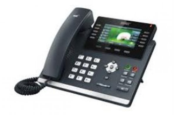 Karel IP136G Renkli Ekran Gigabit Adaptör Hariç Masaüstü IP Telefon ürün görseli 1