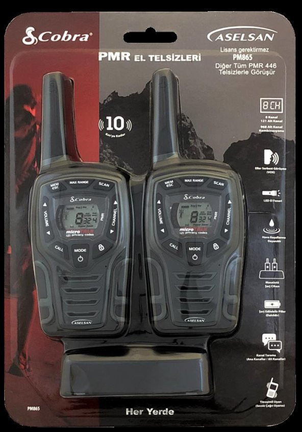 Aselsan PM-985 Pmr 2 li El Telsizi ürün görseli 1