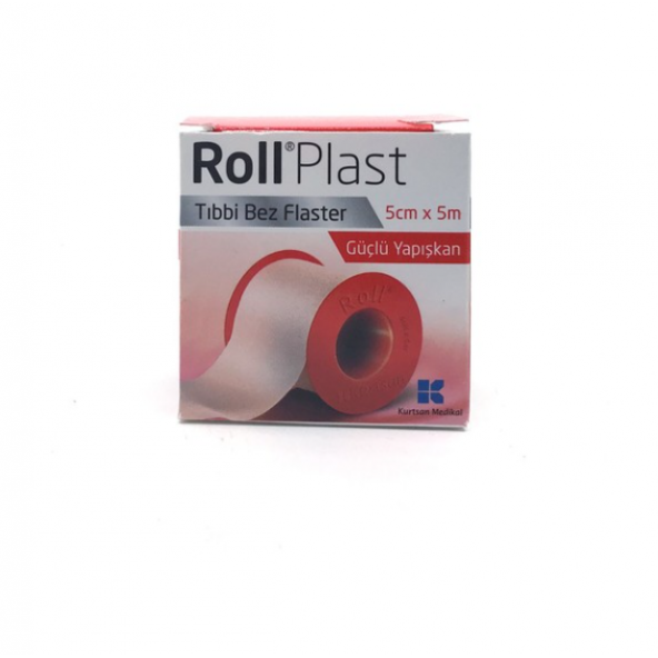 Roll Plast Flaster 5cm x 5m ürün görseli 1