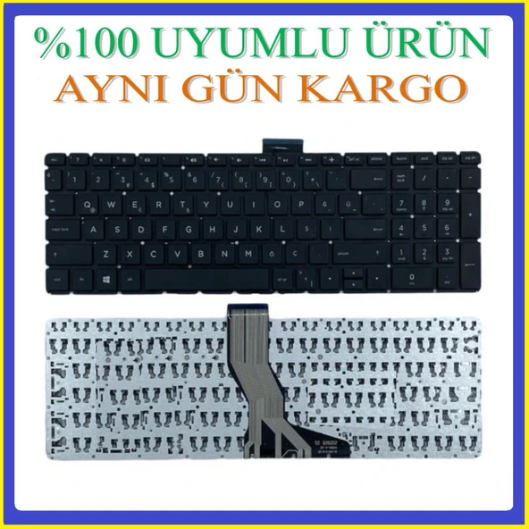Hp 15-bs012nt Klavye Tuş Takımı Siyah TR ürün görseli 1
