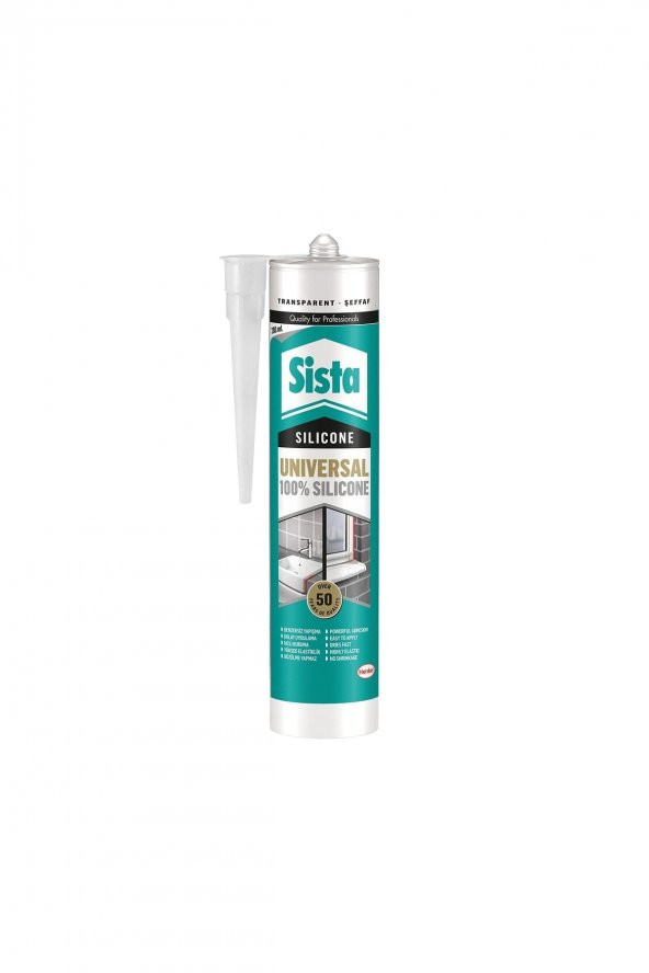 Henkel Sista Şeffaf Silikon ürün görseli 1