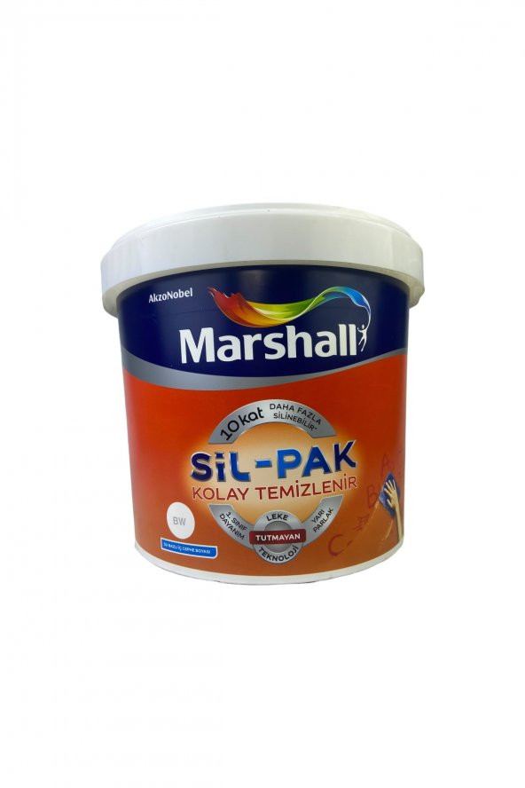 Marshall Sil-pak Iç Cephe Boyası Karadeniz 15l ürün görseli 1