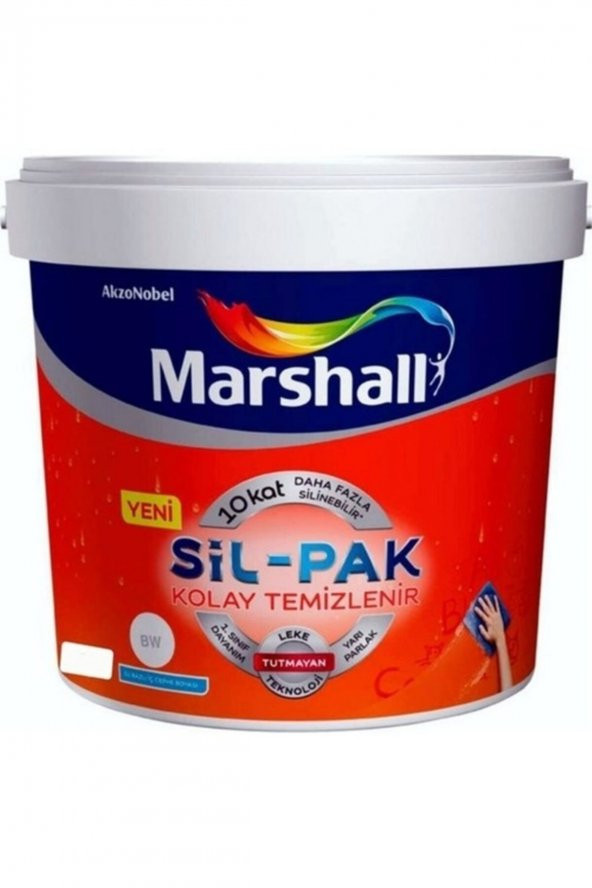 Marshall Sil-pak Silikonlu Iç Cephe Boyası - Mahlep ürün görseli 1