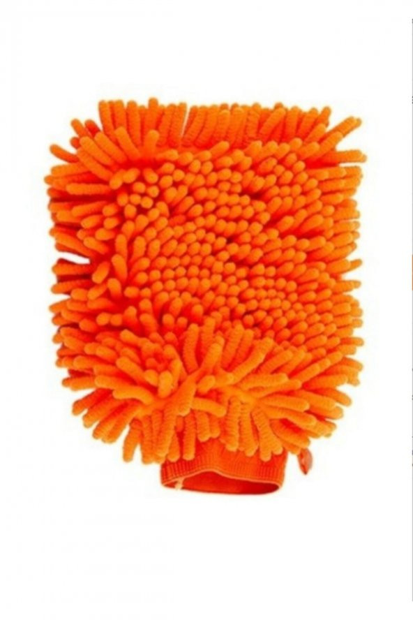 Mikrofiber Makarna Yıkama Eldiveni TURUNCU ürün görseli 1