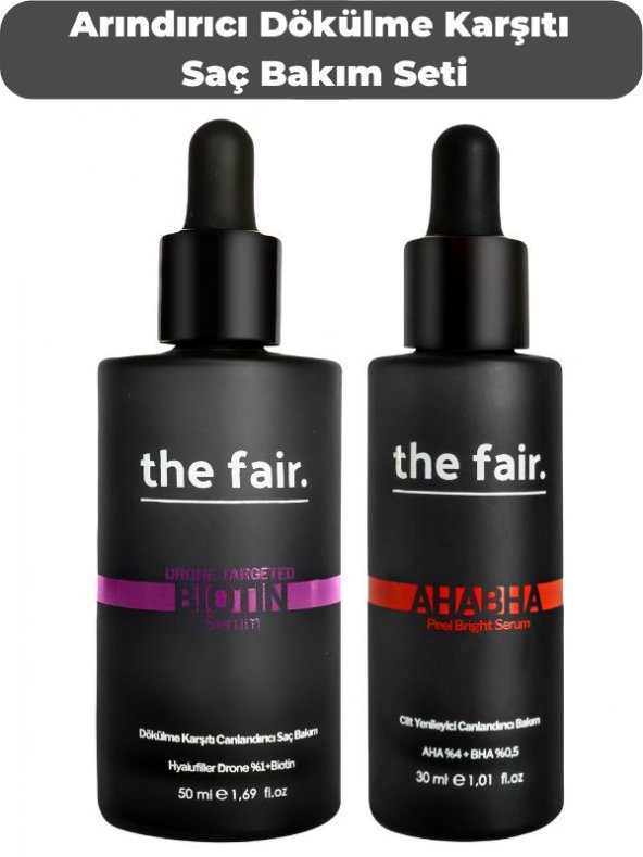 the fair. Dökülme Karşıtı Yenileyici Saç Bakım Seti ürün görseli 1