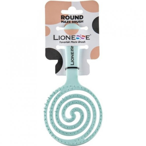 Tarko Lionesse 6458 Maze Brush Saç Fırçası Mavi ürün görseli 1