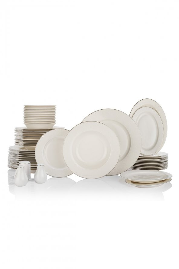 Schafer Mila Yemek Takımı-56 Parça- Platin02 - Resim 2