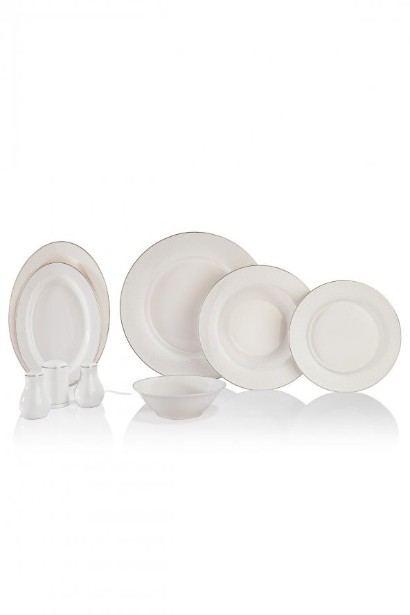 Schafer Mila Yemek Takımı-56 Parça- Platin02 - Resim 3