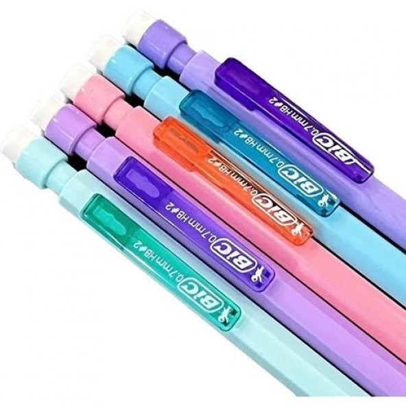 BIC BICMATIC PASTEL VERSATIL KALEM 07 5LI BLS - Resim 3