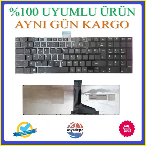 Toshiba Satellite L955 Klavye Tuş Takımı Siyah TR ürün görseli 1